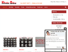 Tablet Screenshot of khacdauhn.com